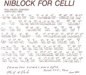 LP deska Phill Niblock & Joseph Celli - Niblock For Celli / Celli Plays Niblock (Reissue) (LP)