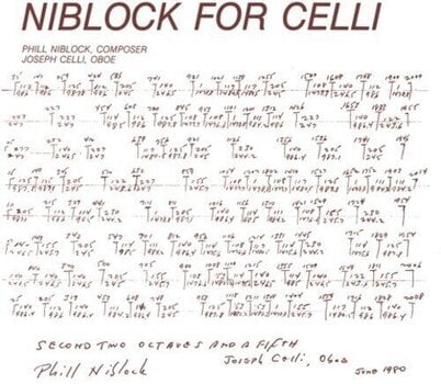 LP deska Phill Niblock & Joseph Celli - Niblock For Celli / Celli Plays Niblock (Reissue) (LP) - 1