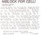 Vinyl Record Phill Niblock & Joseph Celli - Niblock For Celli / Celli Plays Niblock (Reissue) (LP)