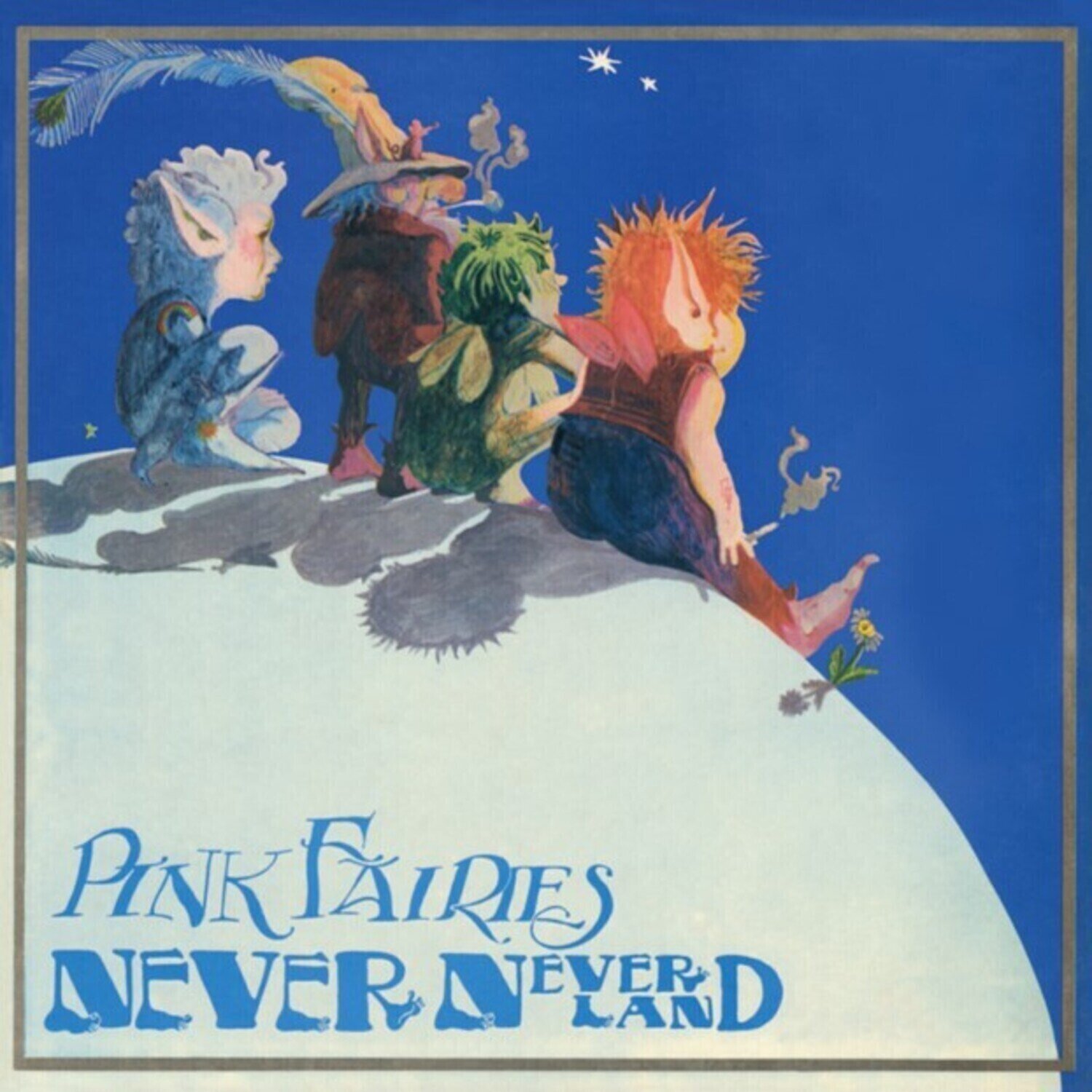 Vinüülplaat The Pink Fairies - Never Never Land (Reissue) (Limited Clear Blue Coloured) (LP)