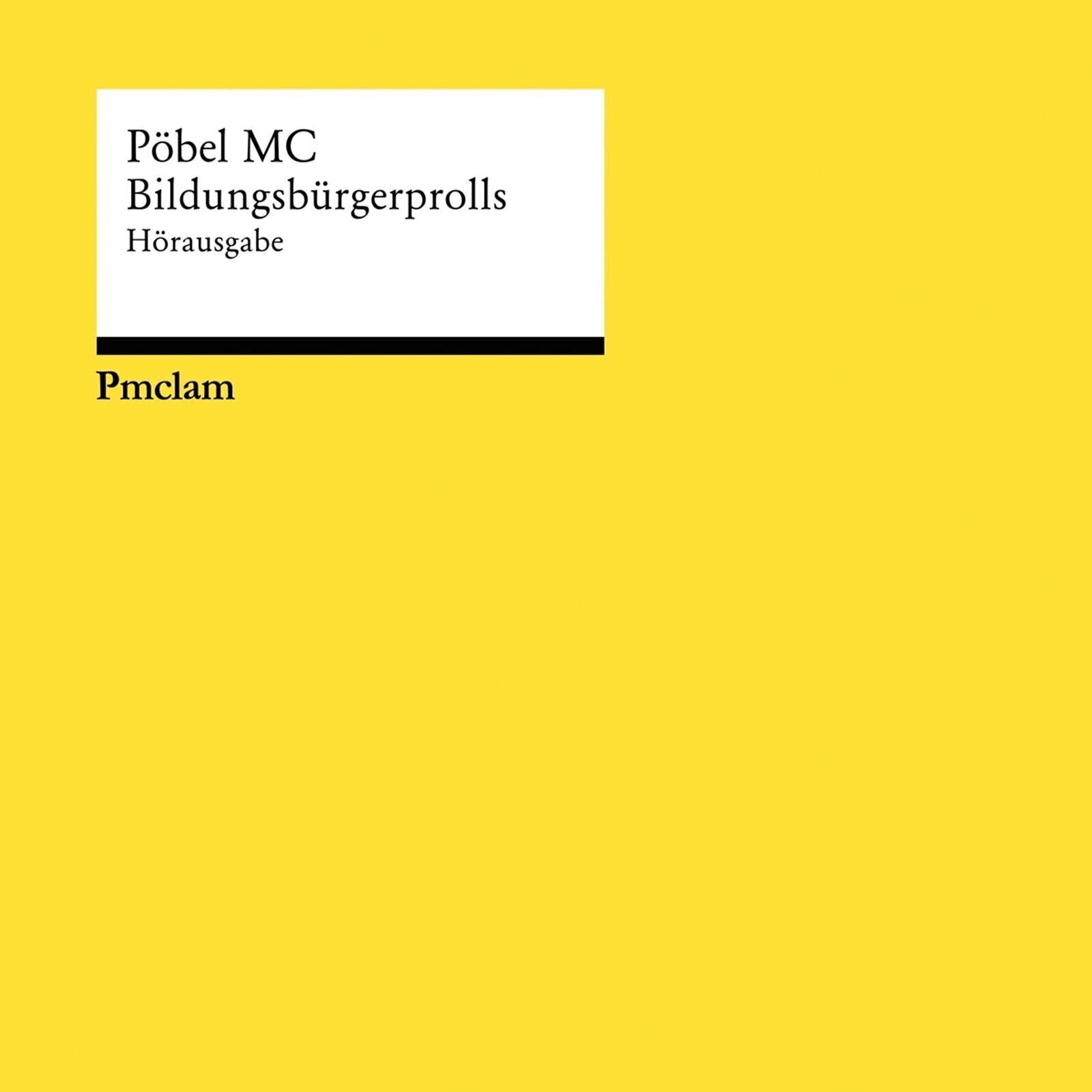 Disque vinyle Pöbel MC - Bildungsbürgerprolls (Limited Edition) (2 LP)