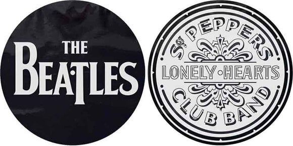 Halkmatta The Beatles Drop T Logo & Sgt Pepper Drum Halkmatta - 1