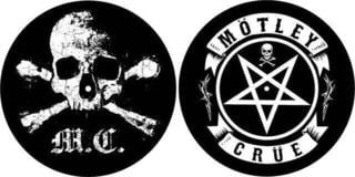 Halkmatta Mötley Crüe Skull/Pentagram Halkmatta