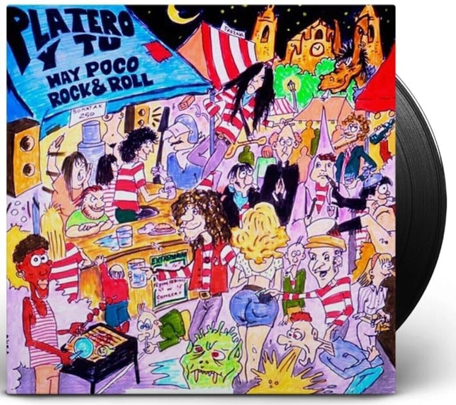 Vinyl Record Platero Y Tu - Hay Poco Rock & Roll (Reissue) (LP)