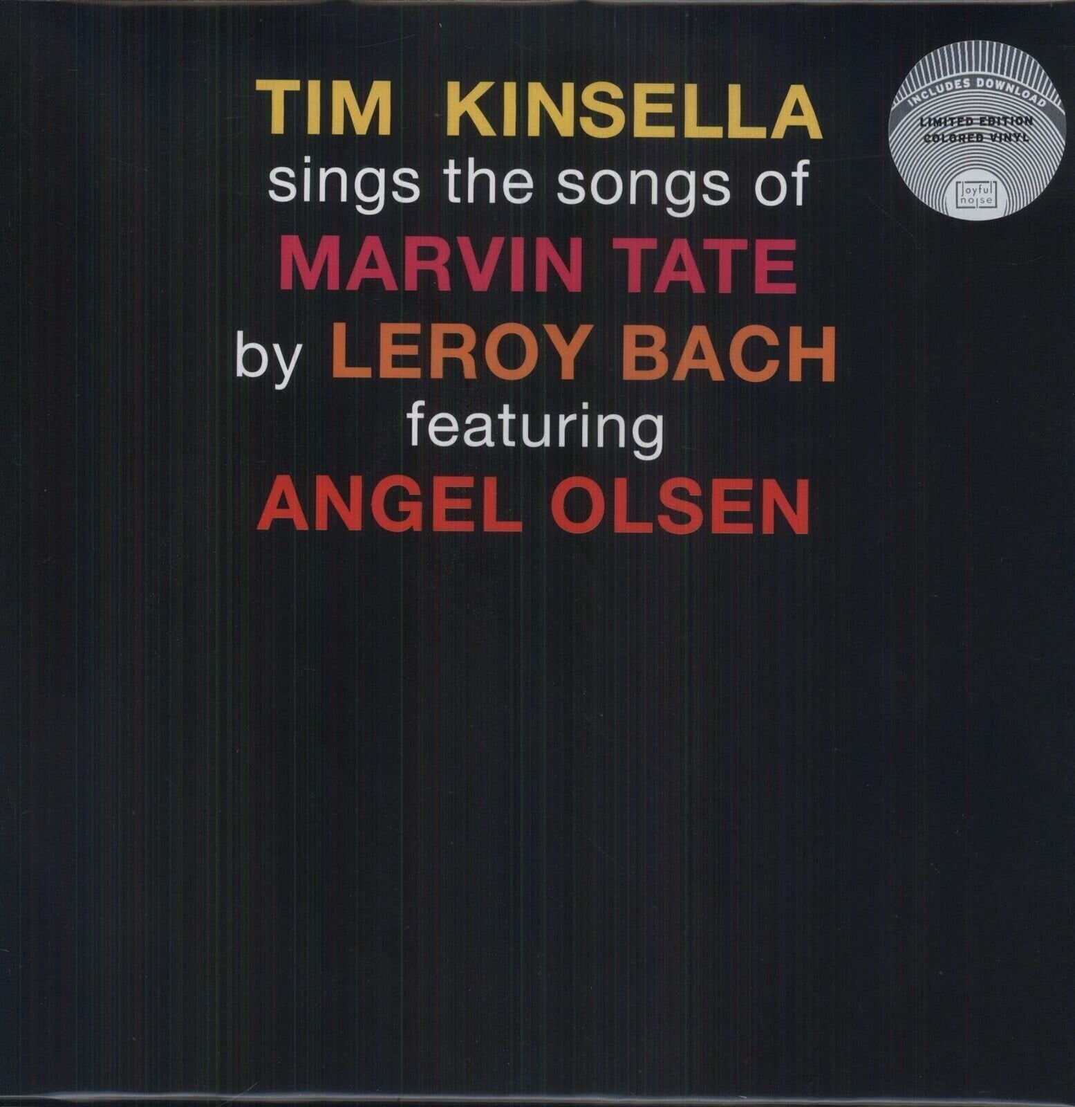 LP ploča Tim Kinsella & Angel Olsen - Sings The Songs Of Marvin Tate By Leroy Bach (Limited Edition) (Coloured) (LP)