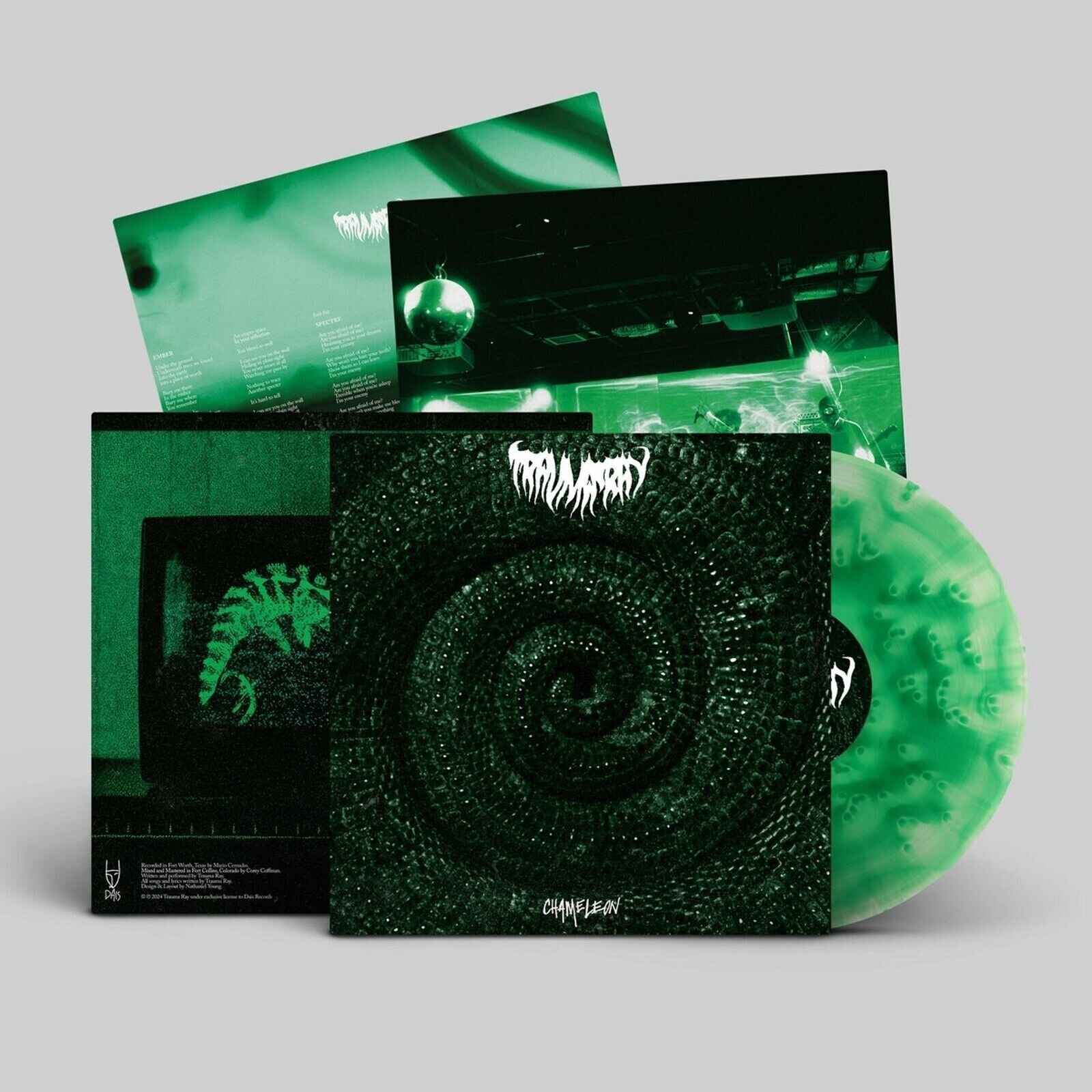 Vinyl Record Trauma Ray - Chameleon (Limited Edition) (Cloudy Emerald Green Coloured) (LP)