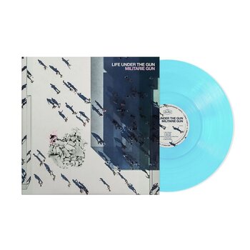 Vinylskiva Militarie Gun - Life Under The Gun (Limited Edition) (Transparent Curacao Coloured) (LP) - 1
