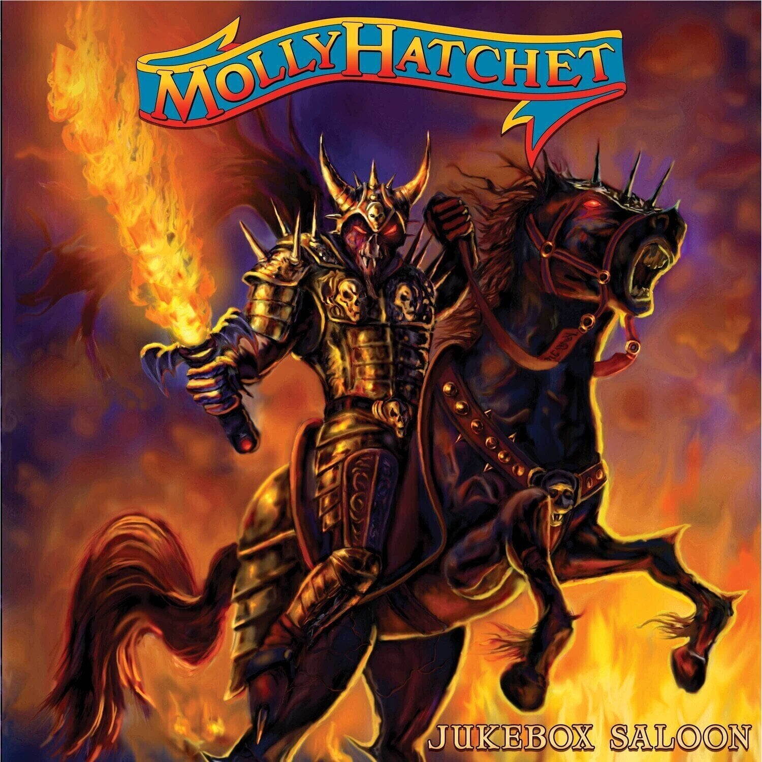 Disco de vinil Molly Hatchet - Jukebox Saloon (Limited Edition) (Orange Coloured) (LP)