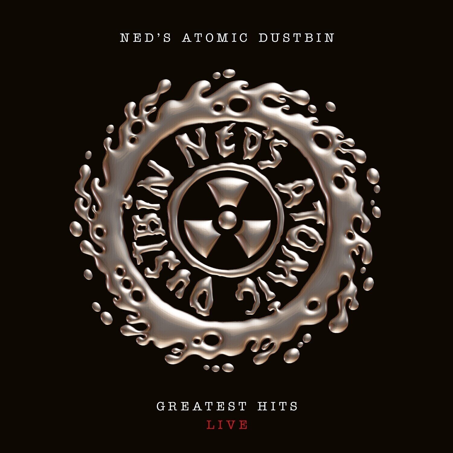 Vinylskiva Ned's Atomic Dustbin - Greatest Hits Live (Limited Edition) (Red Coloured) (LP)