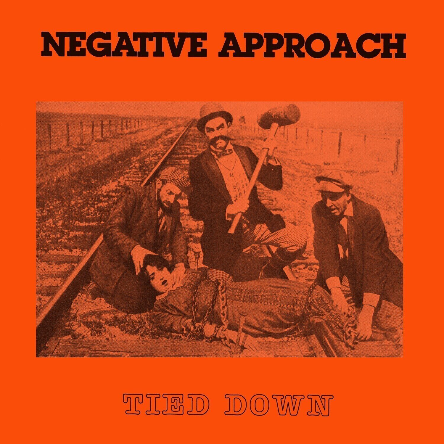 LP ploča Negative Approach - Tied Down (Limited Edition) (Orange Coloured) (LP)