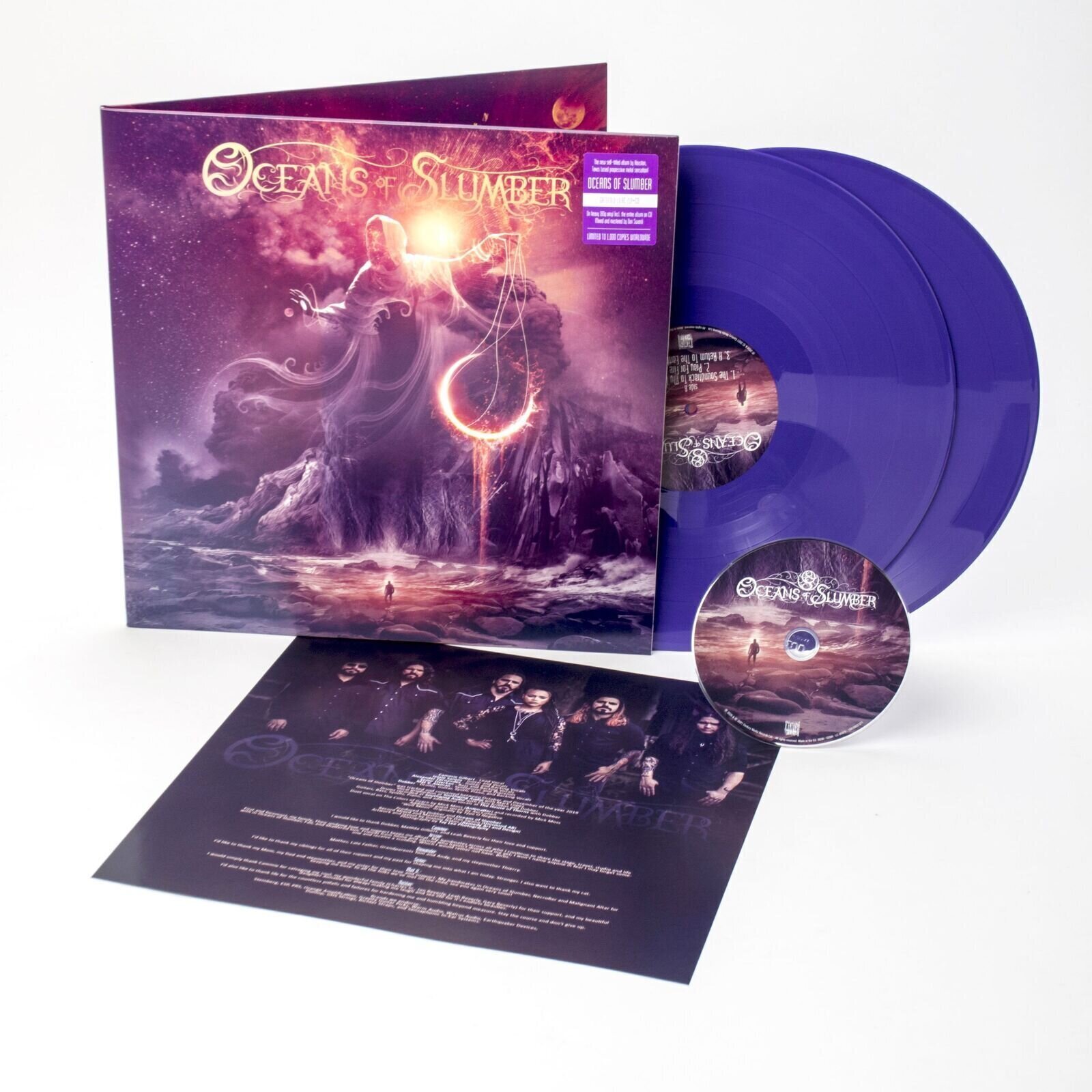 Vinyylilevy Oceans Of Slumber - Oceans Of Slumber (180 g) (Lilac Coloured) (2 LP + CD)