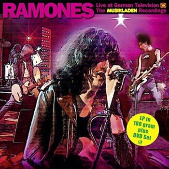 LP ploča Ramones - Live At German Television - The Musikladen Recordings (180 g) (LP + DVD) - 1