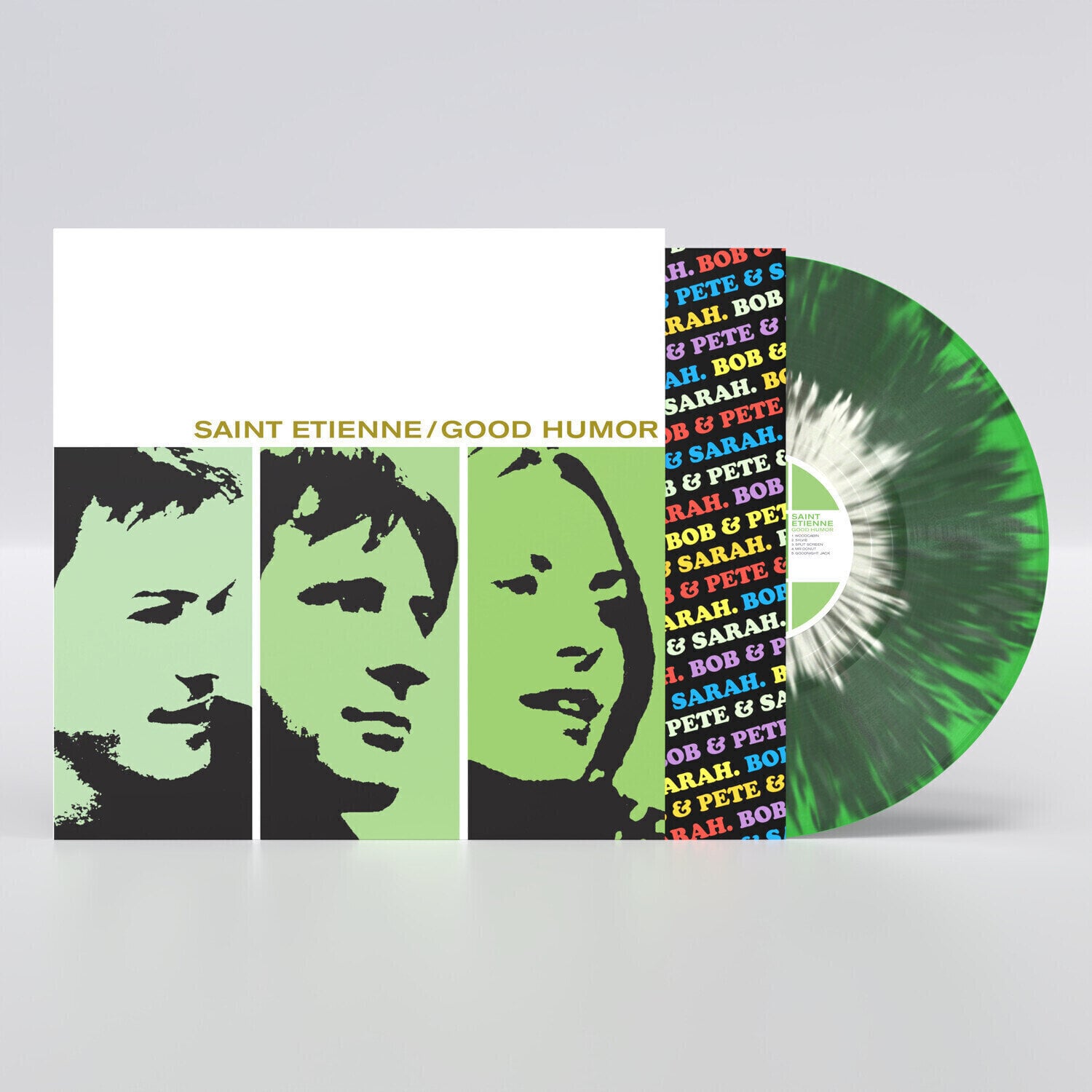 Vinylskiva Saint Etienne - Good Humor / Los Angeles '99 (Limited Edition) (Coloured) (LP + CD)