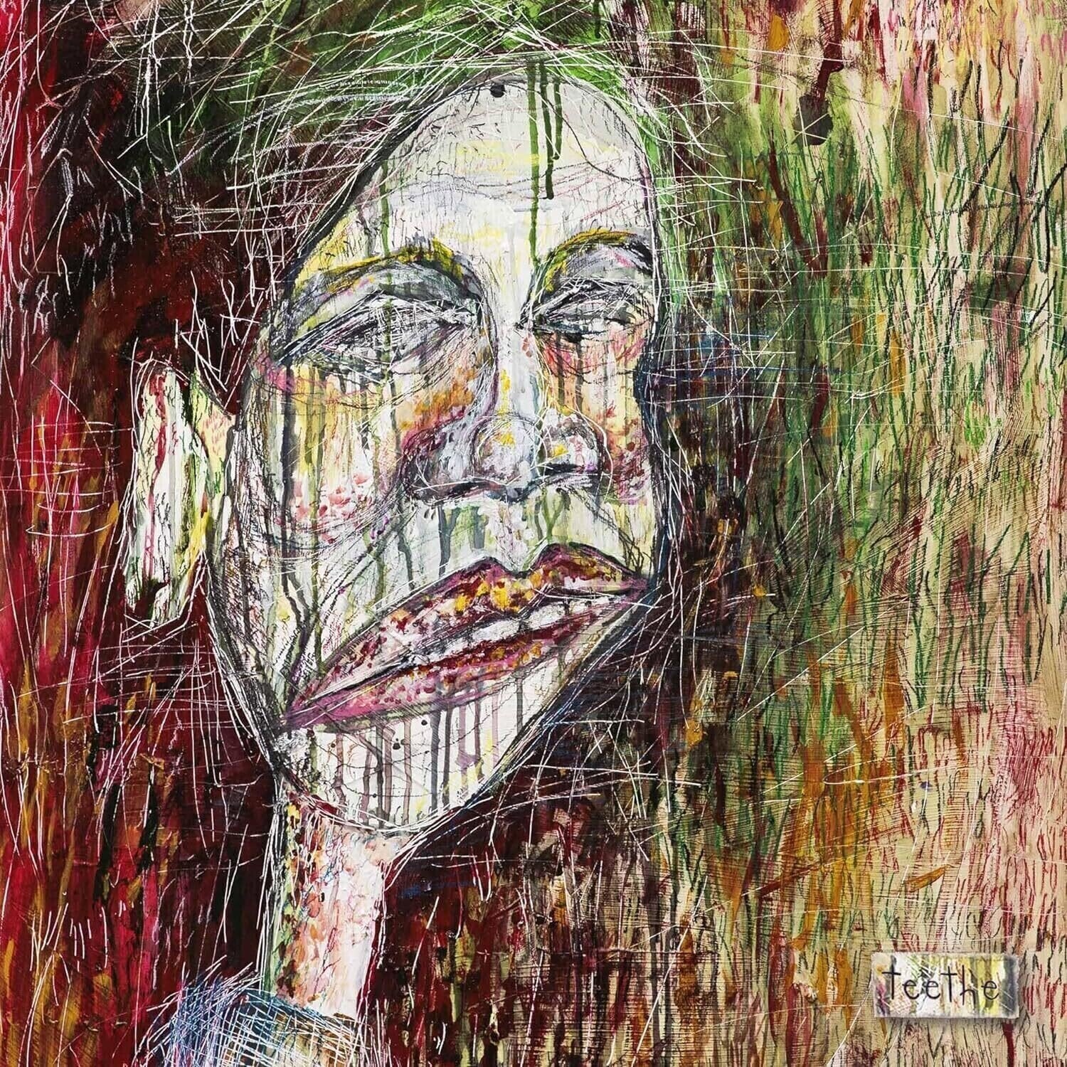 Vinilinė plokštelė Teethe - Teethe (Reissue) (Limited Edition) (Green Geode Coloured) (LP + 7")