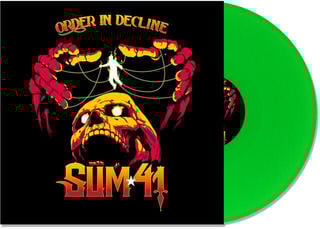 Vinyl Record Sum 41 - Order In Decline (Limited Edition) (Neon Green Coloured) (LP)