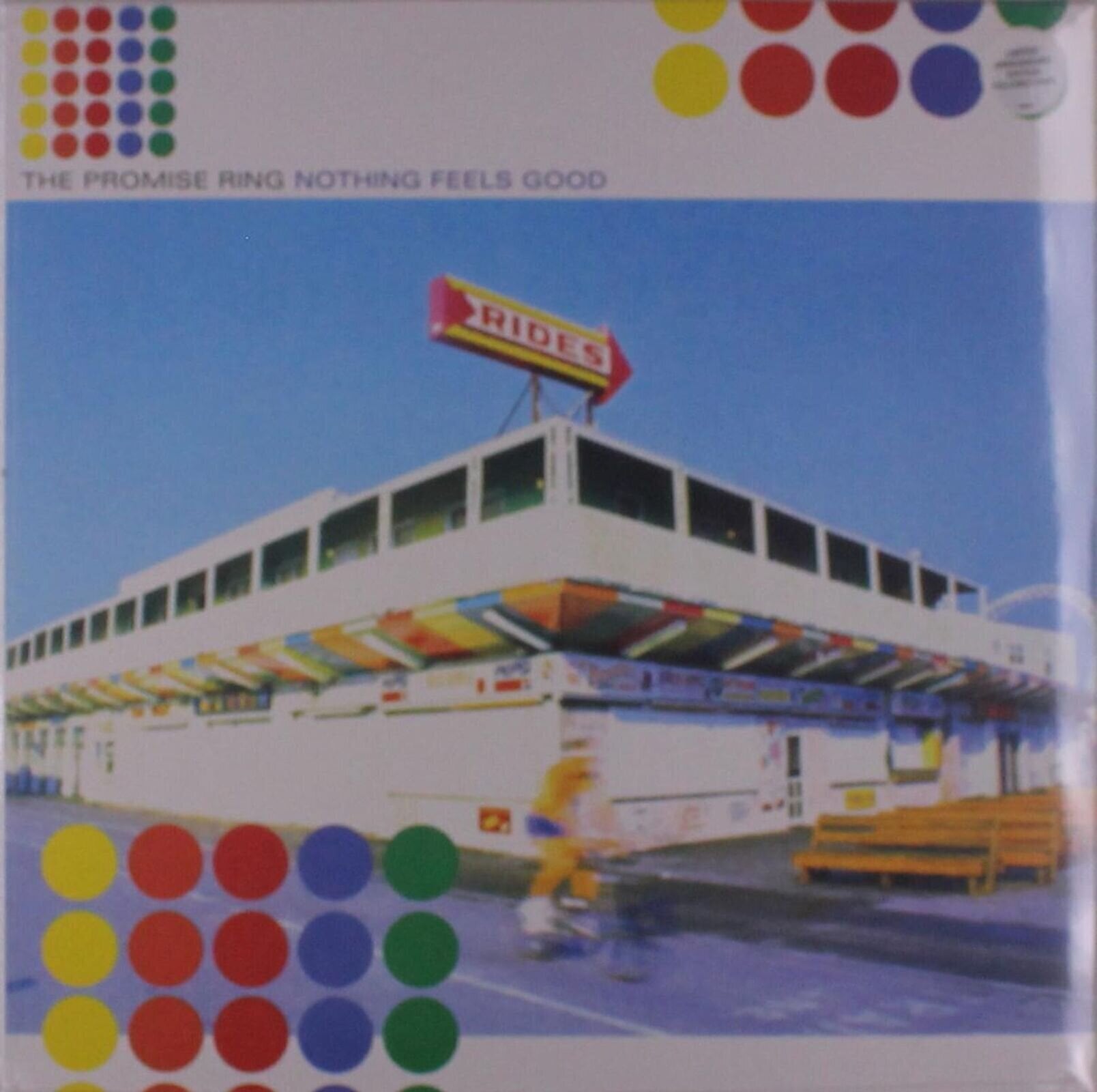 Disco de vinilo The Promise Ring - Nothing Feels Good (Blue White Galaxy Coloured) (LP)