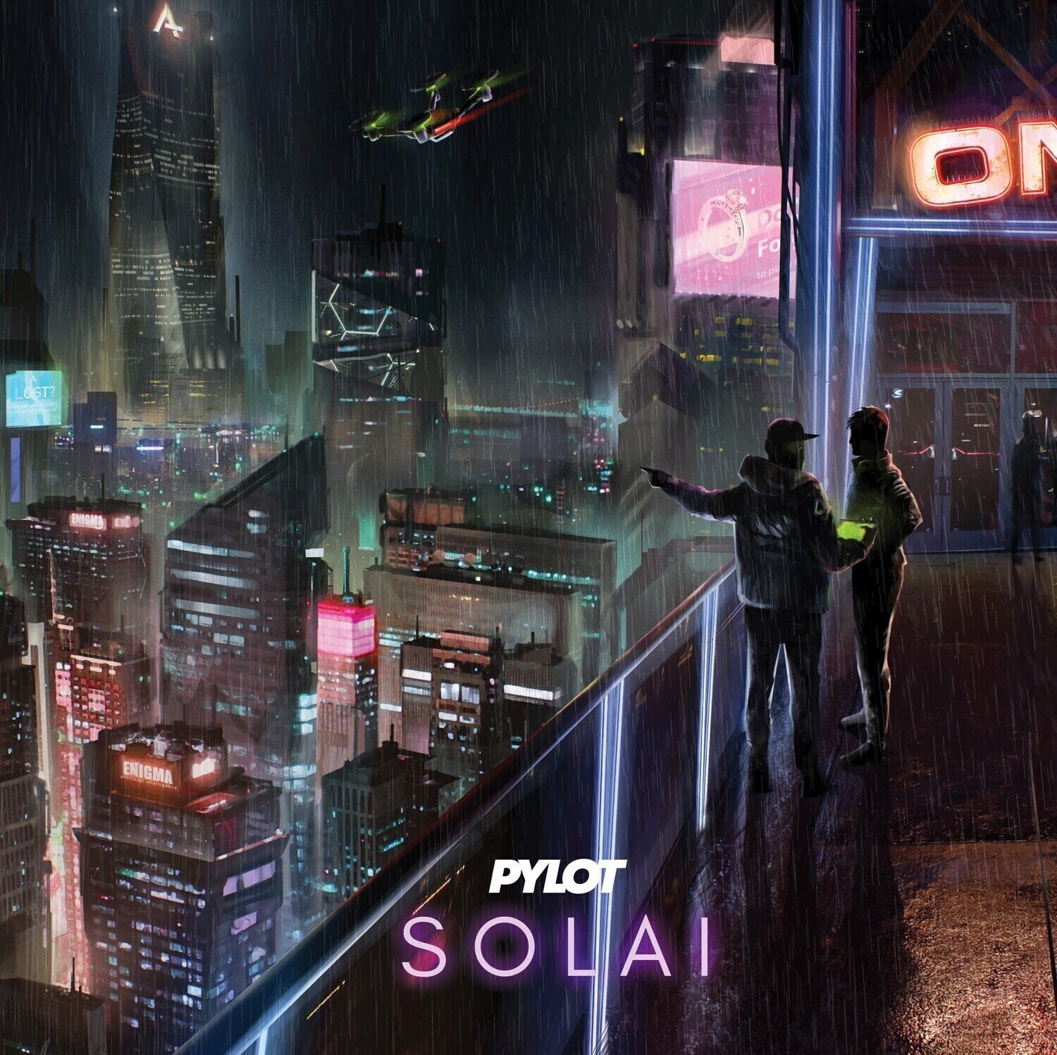 LP deska Pylot - Solai (Deluxe Edition) (Neon Violet Semi-transparent Coloured) (EP)