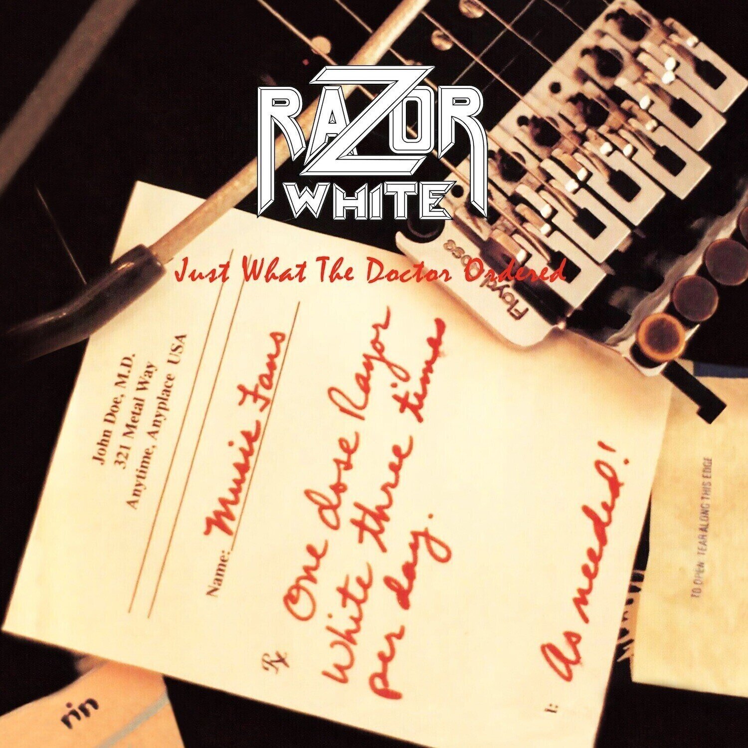 Vinyylilevy Razor White - Just What The Doctor Ordered (Limited Edition) (LP)