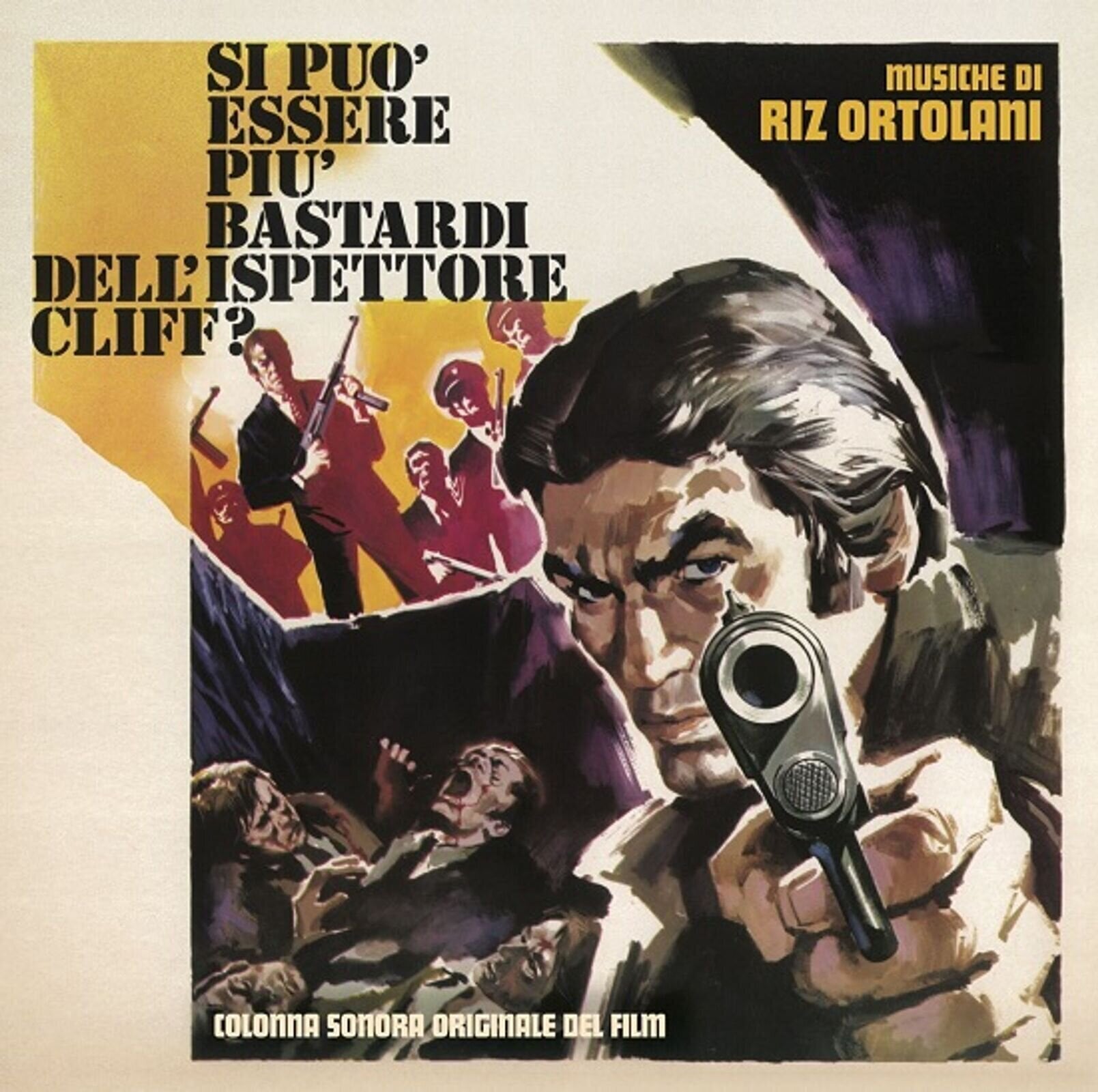 LP Riz Ortolani - Si Può Essere Più Bastardi Dell'ispettore Cliff? (Limited Edition) (LP)