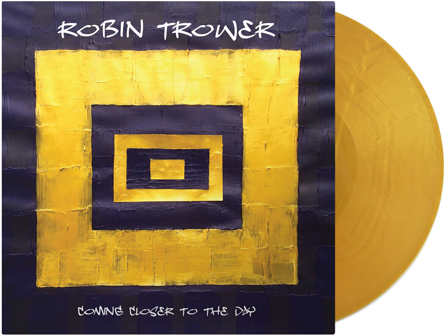 Disco de vinil Robin Trower - Coming Closer To The Day (Limited Edition) (Gold Coloured) (LP)