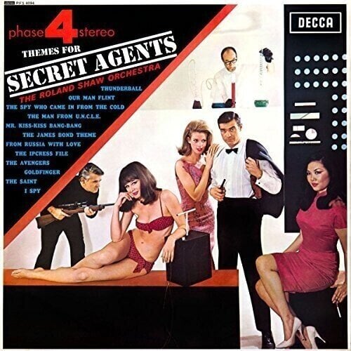 Vinyl Record The Roland Shaw Orchestra - Themes For Secret Agents (Reissue) (LP)