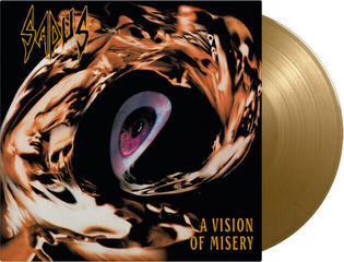 Disco de vinilo Sadus - A Vision Of Misery (Limited Edition) (Gold Coloured) (LP)