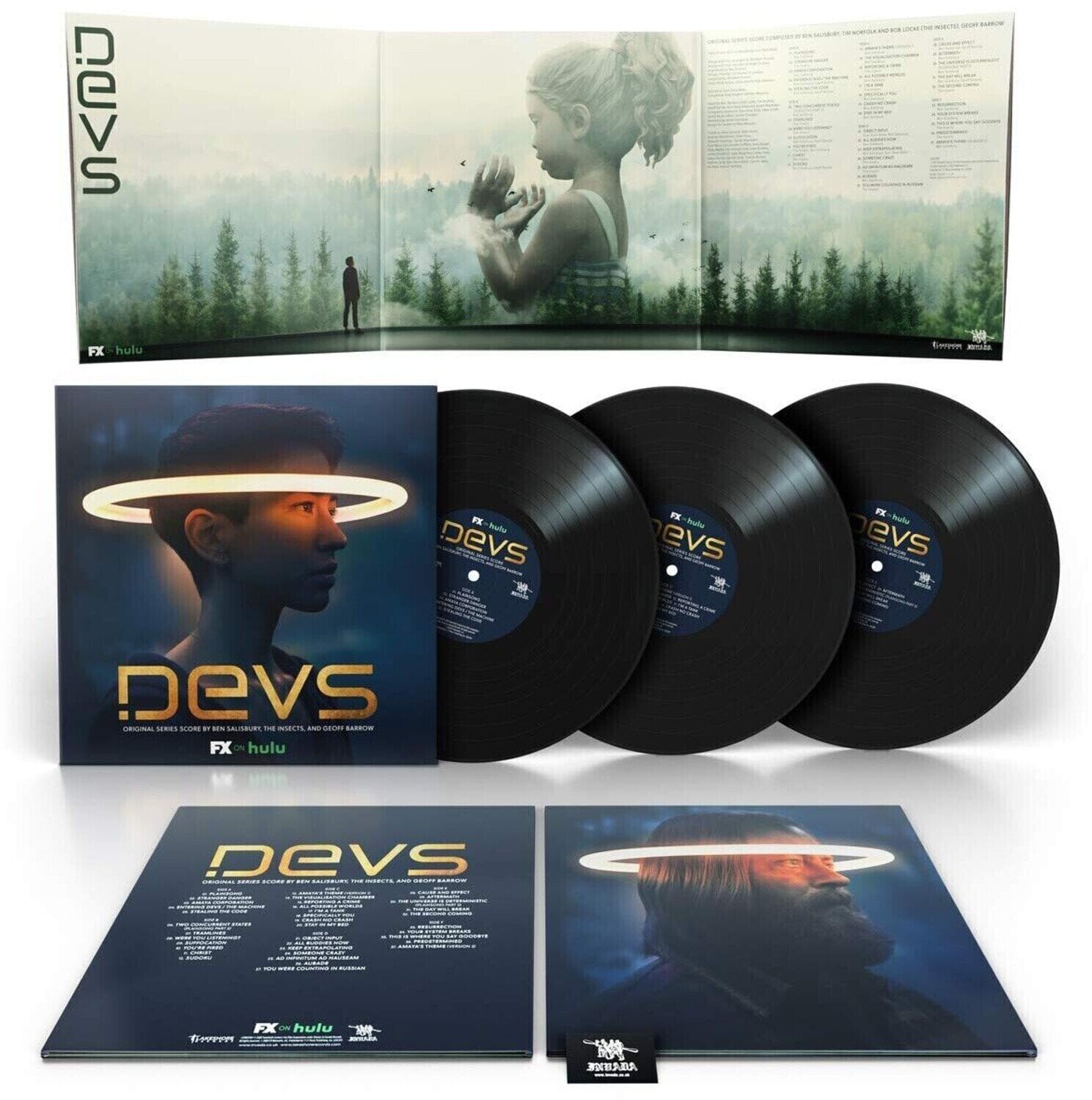 Disque vinyle Ben Salisbury & The Insects & Geoff Barrow - Devs (Original Series Score) (3 LP)