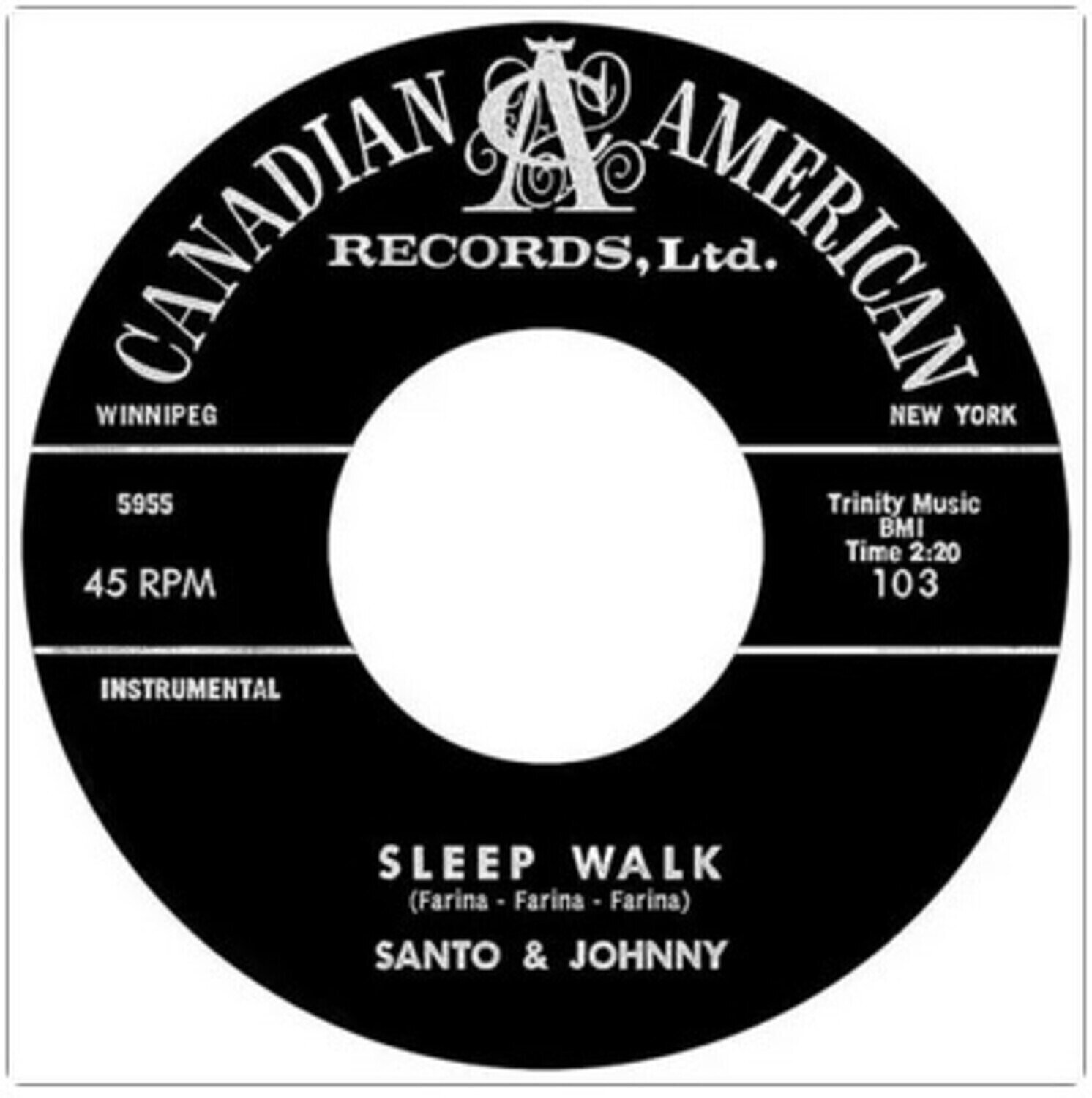 Vinylskiva Santo & Johnny - Sleepwalk (Limited Edition) (180 g) (LP)