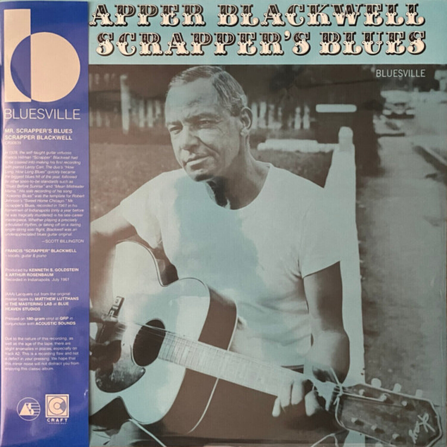 Disco de vinil Scrapper Blackwell - Mr. Scrapper's Blues (Reissue) (180 g) (LP)