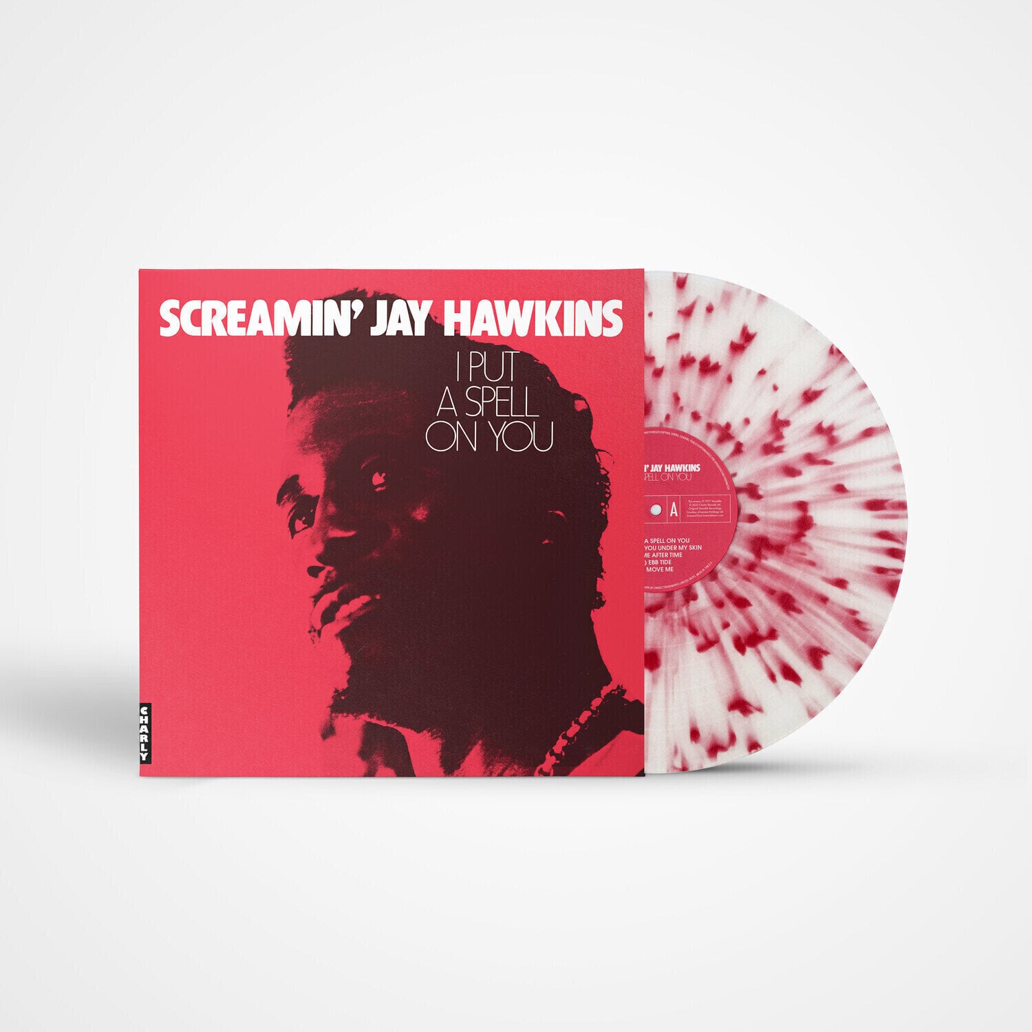 Vinylskiva Screamin' Jay Hawkins - I Put A Spell On You (Reissue) (Blood Splatter Coloured) (LP)