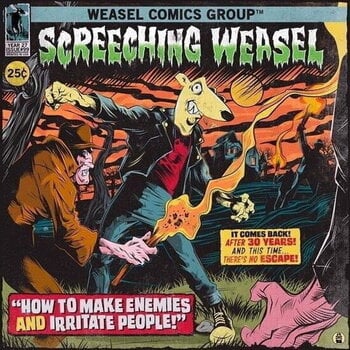 Vinylskiva Screeching Weasel - How To Make Enemies And Irritate People (Limited Edition) (Red + Poster Coloured) (LP) - 1