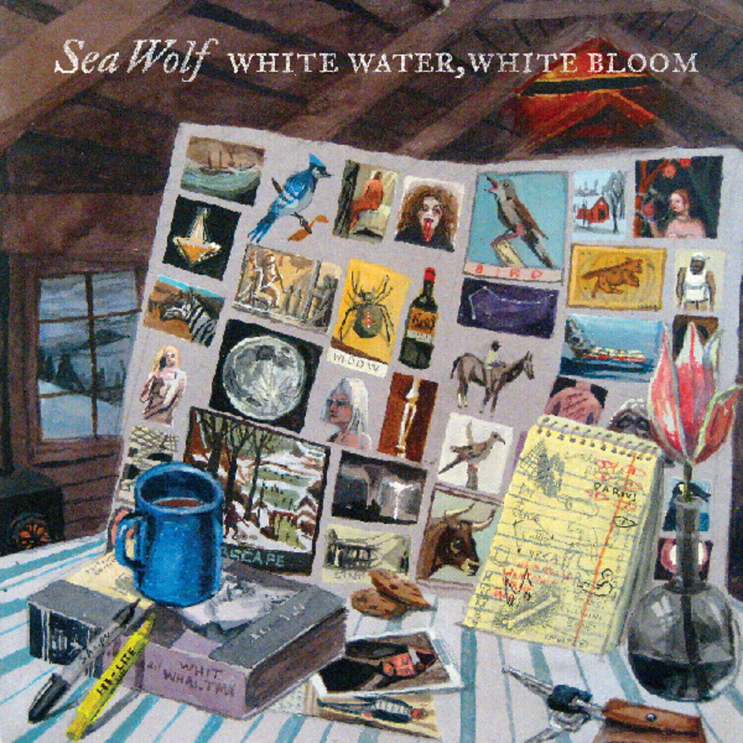 Disco in vinile Sea Wolf - White Water, White Bloom (Reissue) (White Coloured) (2 LP)
