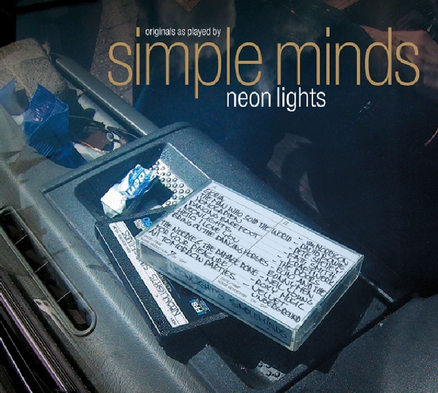 LP deska Simple Minds - Neon Lights (Reissue) (180 g) (Clear Coloured) (LP)