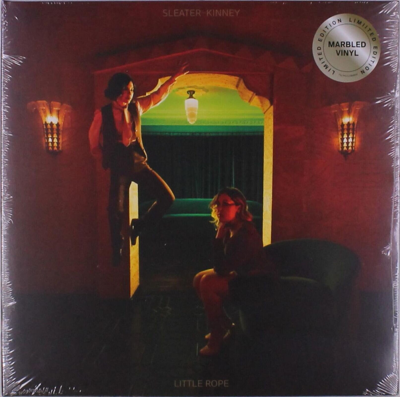 LP ploča Sleater-Kinney - Little Rope (Limited Edition) (Orange/Black Marbled Coloured) (LP)