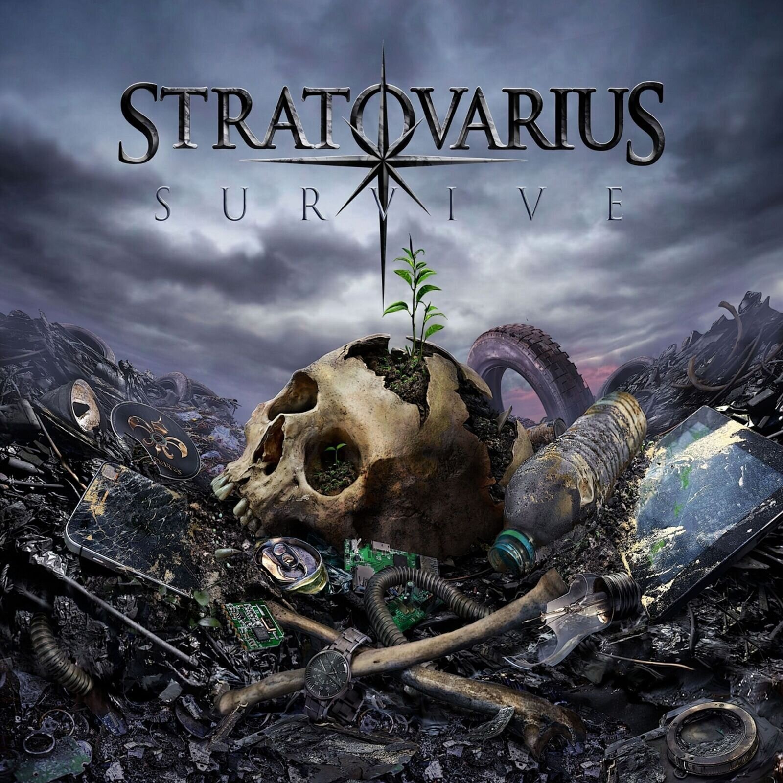Disco de vinil Stratovarius - Survive (Limited Edition) (Violet Transparent Vinyl Coloured) (2 LP)