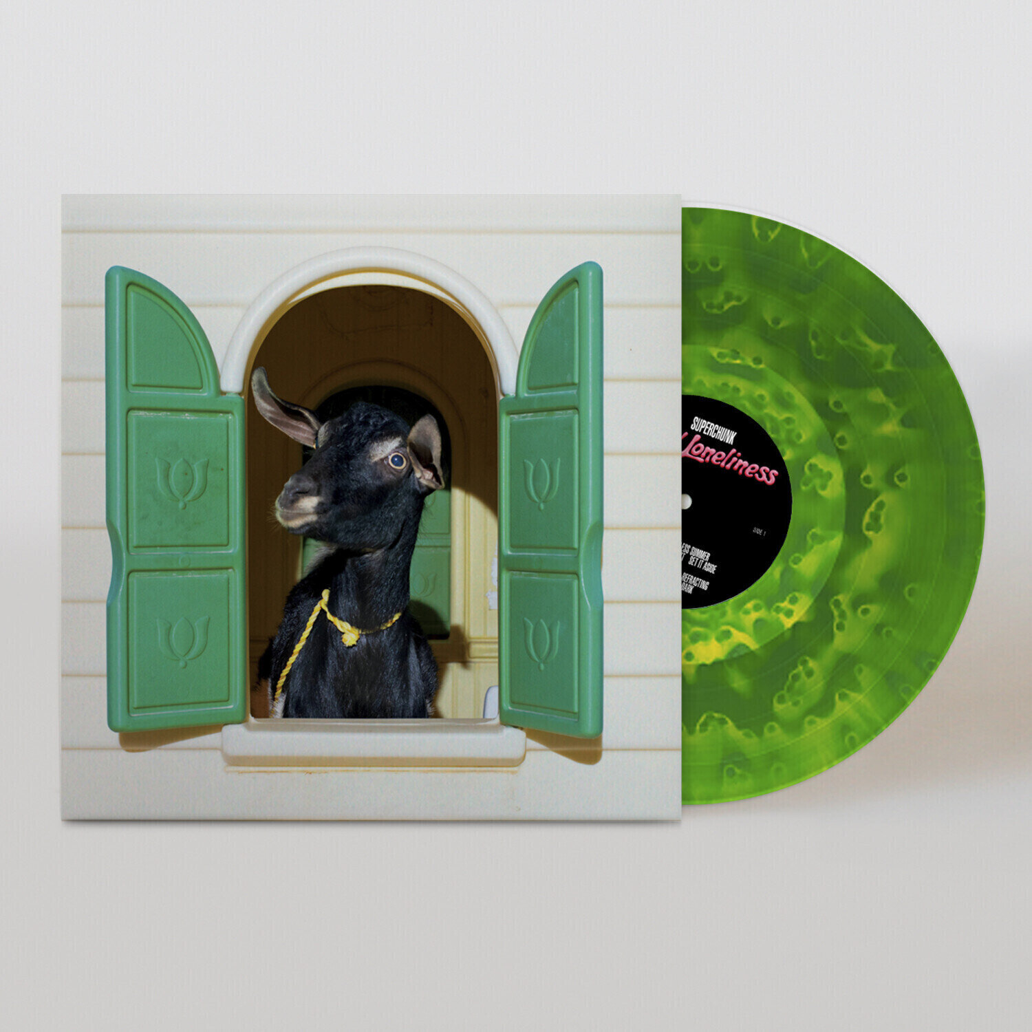 Vinüülplaat Superchunk - Wild Loneliness (Limited Edition) (Green & Yellow Coloured) (LP)