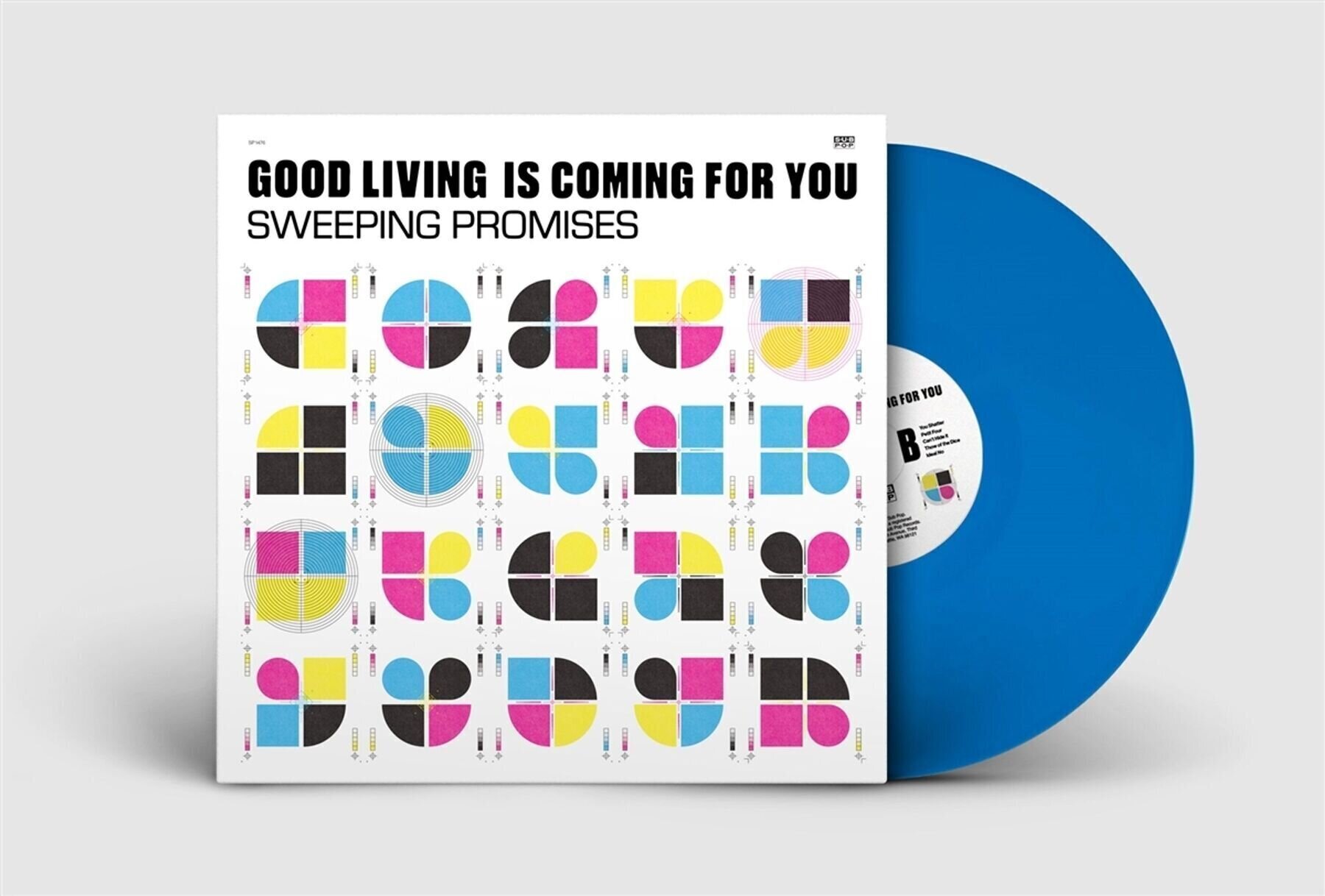 Vinylskiva Sweeping Promises - Good Living Is Coming For You (Limited Edition) (Ocean Blue Coloured) (LP)