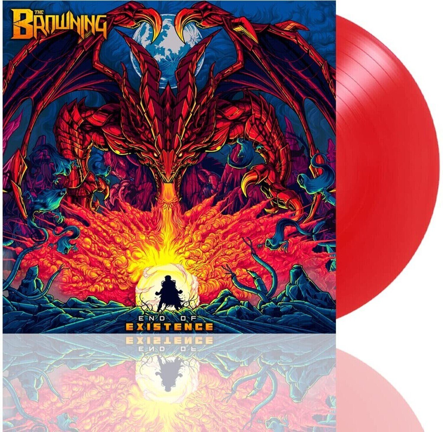 Disco in vinile The Browning - End Of Existence (Limited Edition) (Red Coloured) (LP)