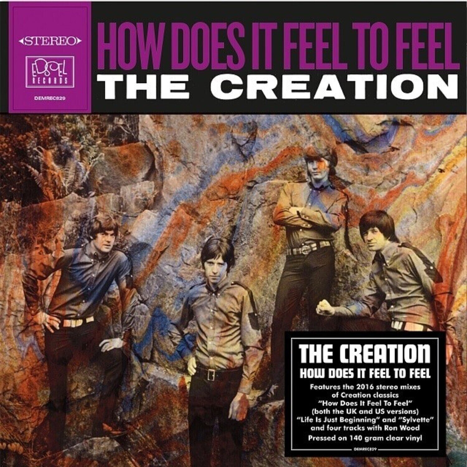 Disco in vinile The Creation - How Does It Feel To Feel? (Limited Edition) (140 g) (Clear Coloured) (LP)