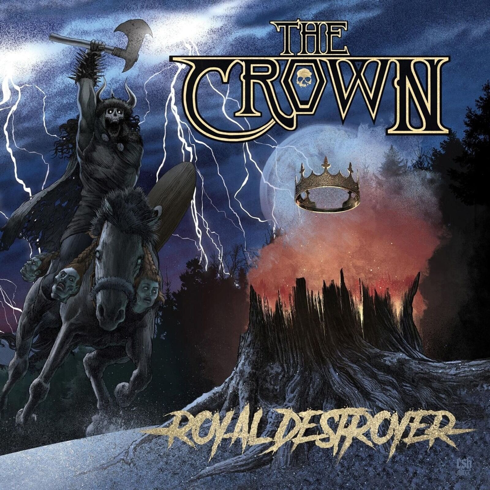 Vinyylilevy The Crown - Royal Destroyer (Limited Edition) (LP)