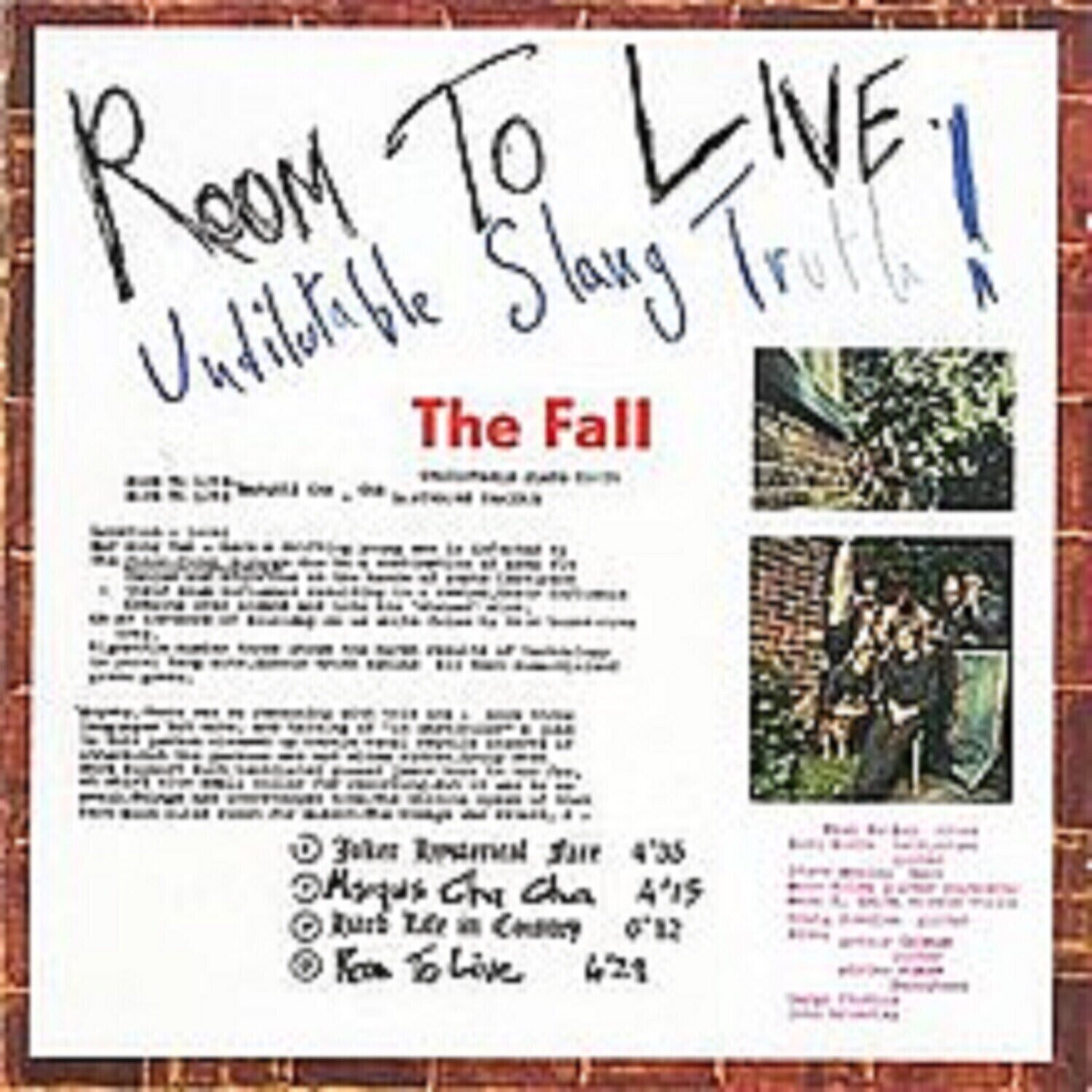 LP ploča The Fall - Room To Live (Limited Edition) (Coloured) (2 LP)