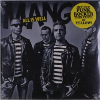 Vinyl Record The Manges - All Is Well (Yellow Coloured) (LP + CD) - 1