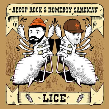 Vinyl Record Aesop Rock & Homeboy Sandman - Lice (Reissue) (EP) - 1