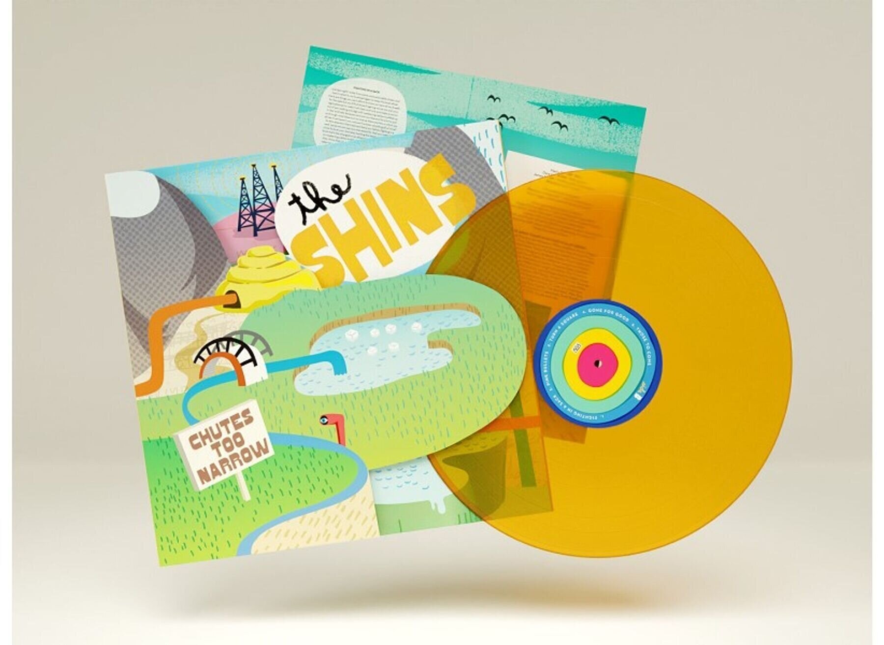 Disco in vinile The Shins - Chutes Too Narrow (Limited Edition) (Transparent Sun Yellow Coloured) (LP)