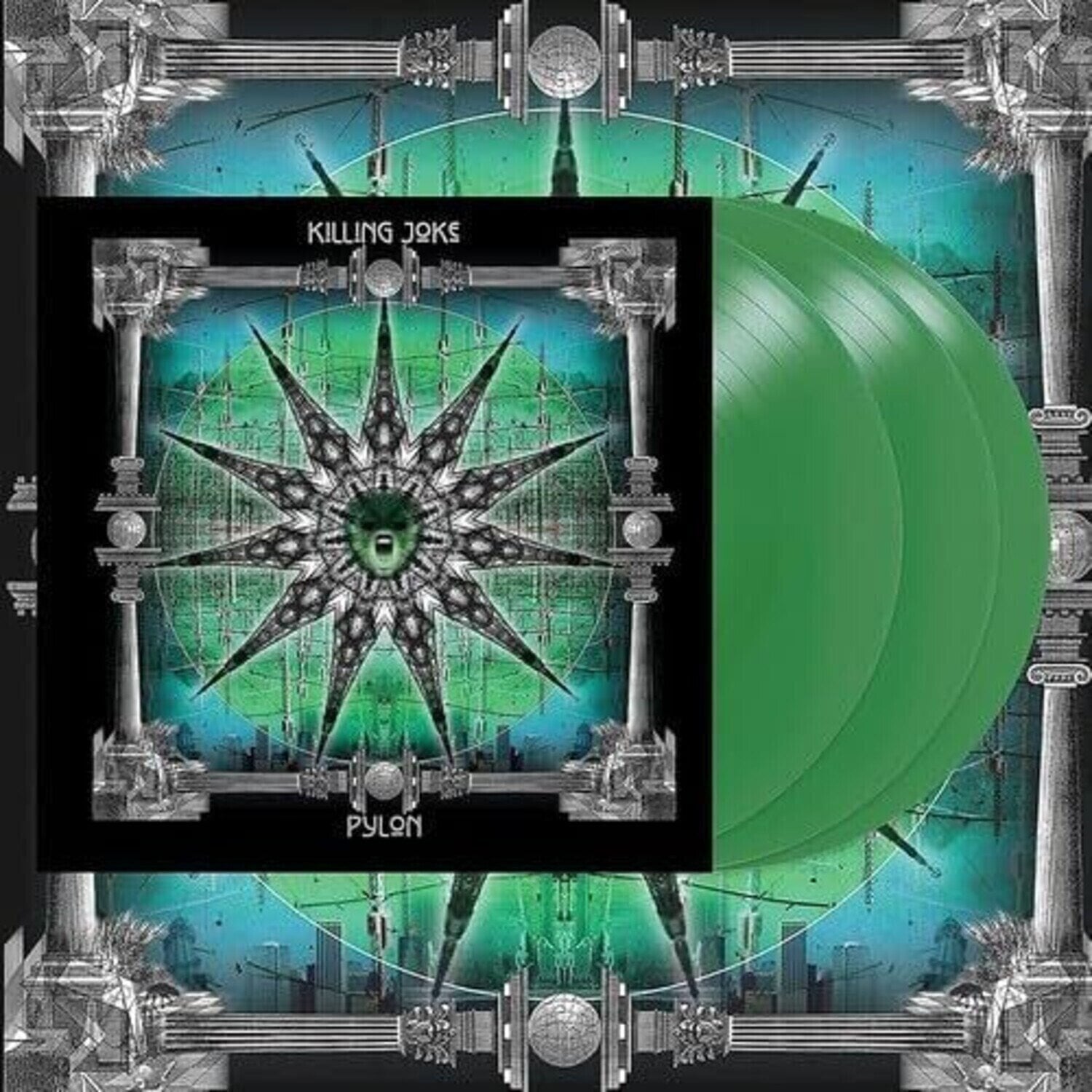 Vinyl Record Killing Joke - Pylon (Reissue) (Green Transparent Coloured) (3 LP)
