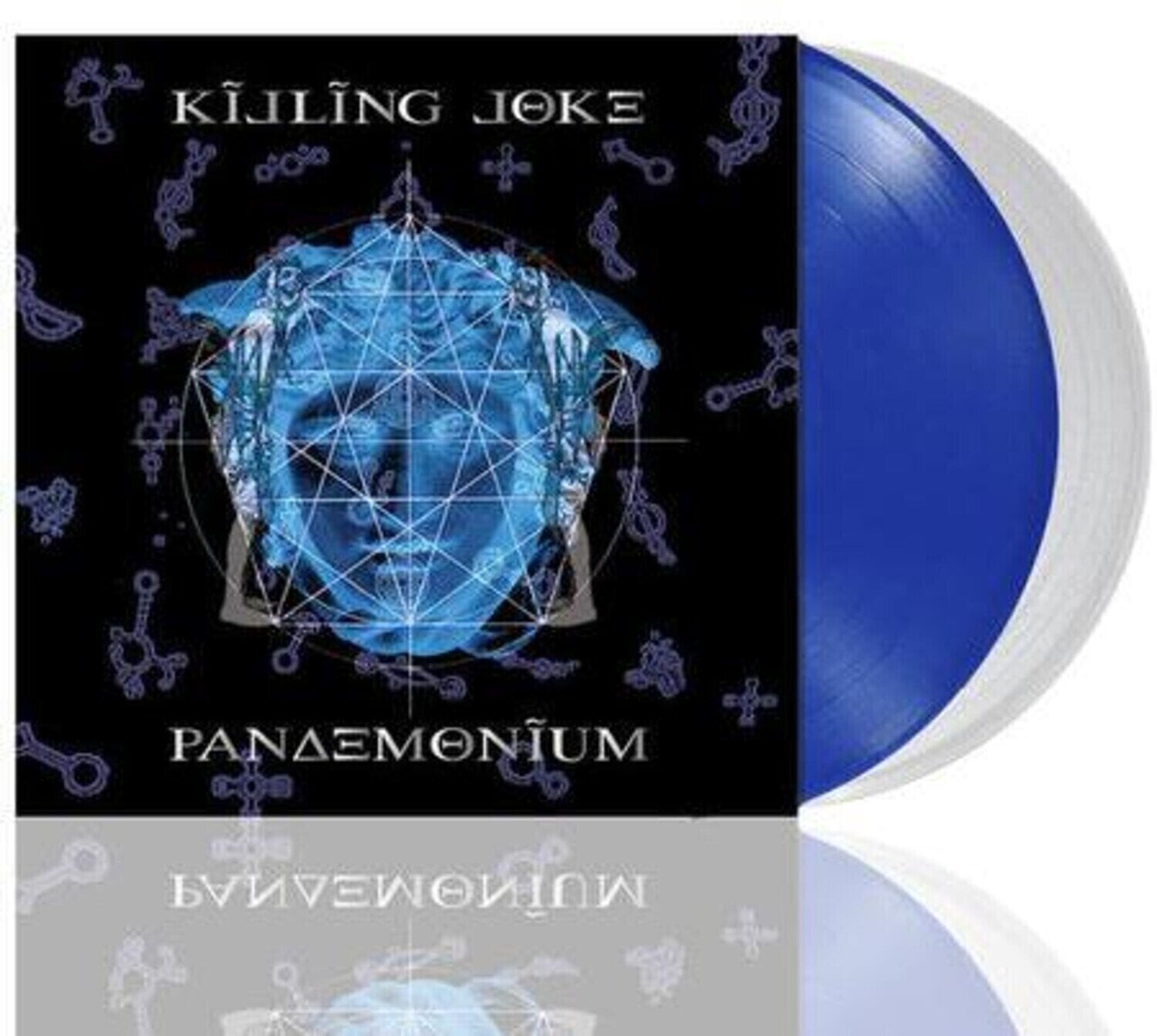 LP deska Killing Joke - Pandemonium (Blue Translucent / Clear Coloured) (2 LP)