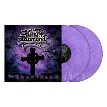 Disc de vinil King Diamond - The Graveyard (Limited Edition) (Purple Red White Marbled Coloured) (2 LP) - 1