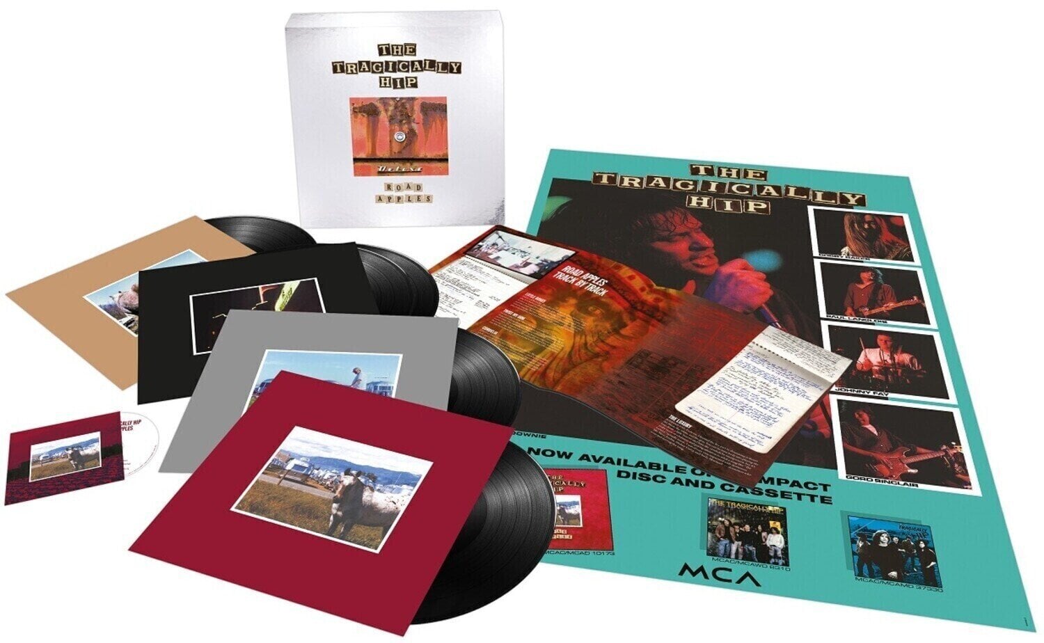 LP ploča The Tragically Hip - Road Apples (30th Anniversary Deluxe Vinyl Edition) (Box Set) (Reissue) (4 LP + EP + Blu-ray)