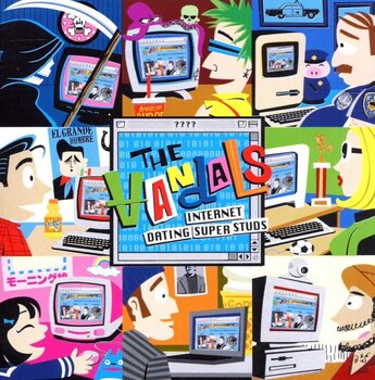 Disco de vinil The Vandals - Internet Dating Super Studs (Reissue) (Coloured) (LP) - 1