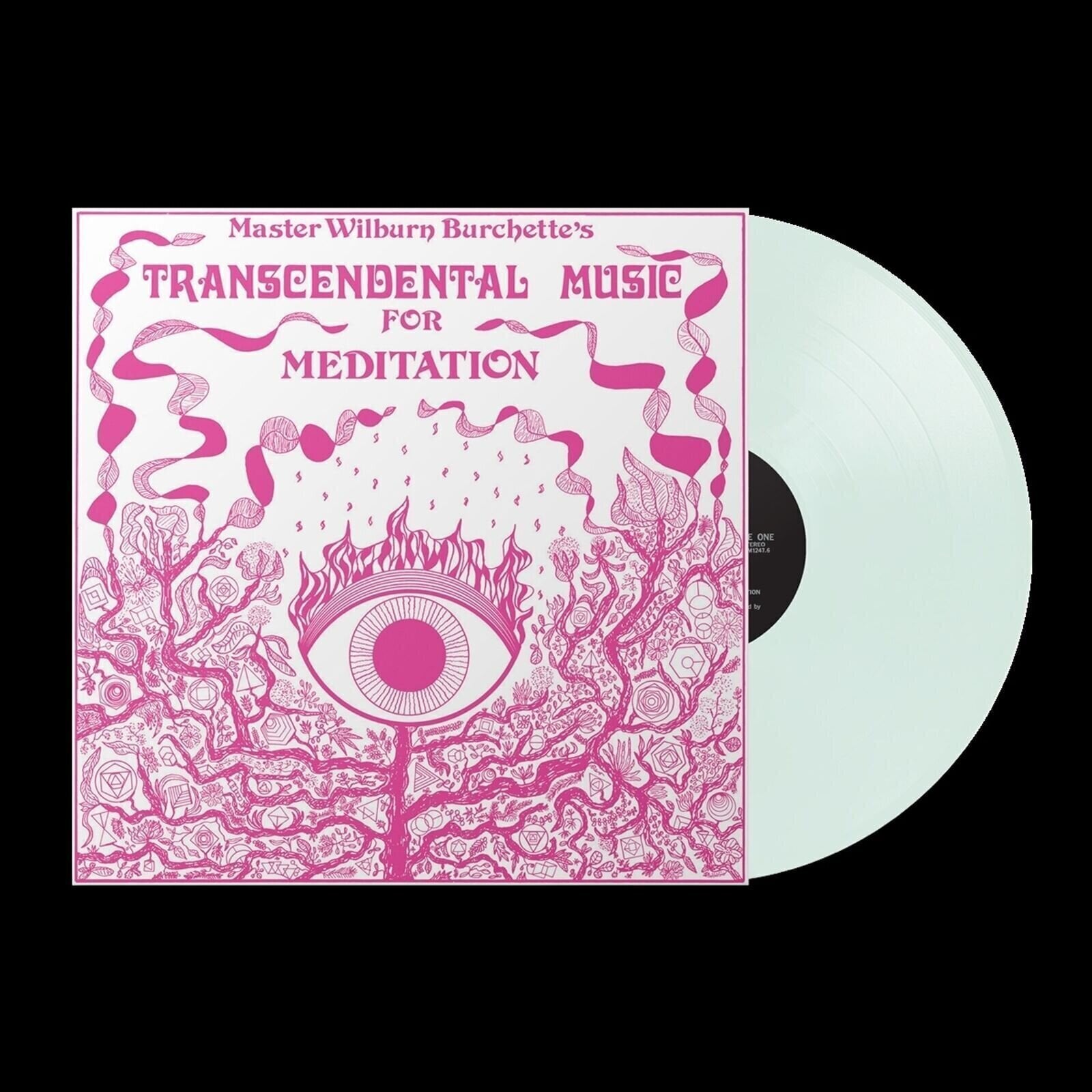 LP ploča Master Wilburn Burchette - Transcendental Music For Meditation (Reissue) (Milky Clear Psychic Truth Coloured) (LP)